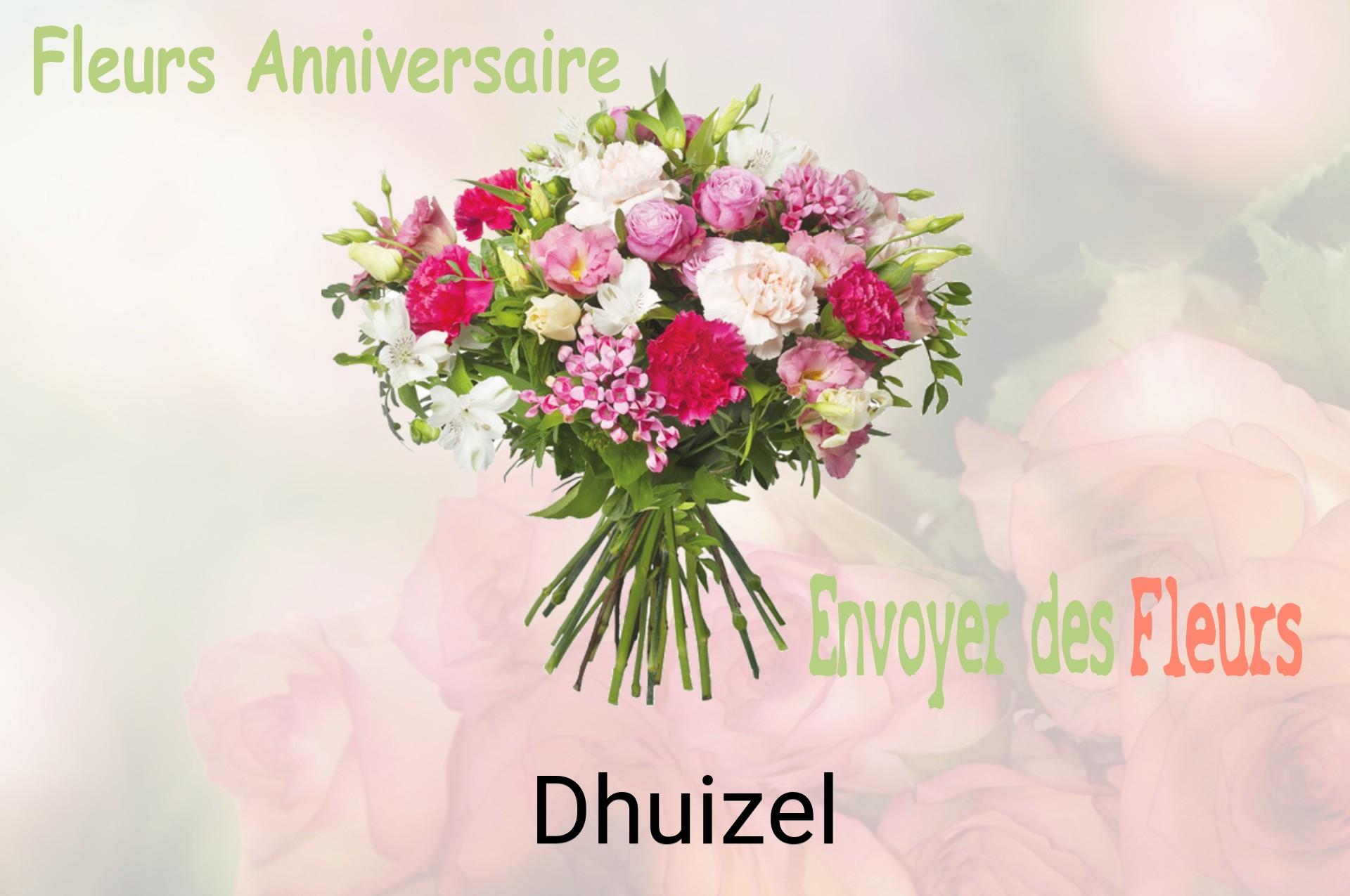 Bouquet de fleurs d’anniversaire livré à Dhuizel